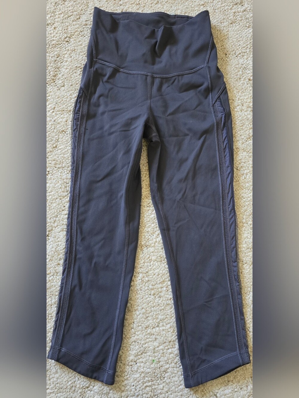 Lululemon Align High-Rise Crop 21" Leggings, Gray | Size 4